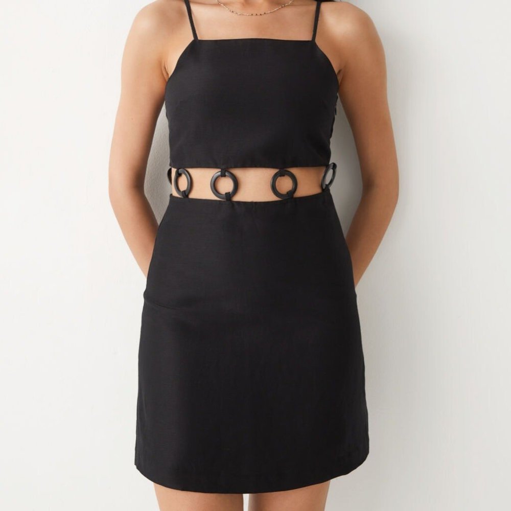 & Other Stories Fitted Ring Dress